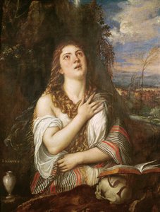 Marie Madeleine en pénitence - Tiziano Vecelli
